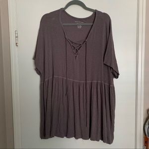 American Eagle Babydoll Top